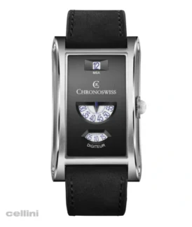 Chronoswiss Neo Digiteur Granit Stainless Steel Watch
