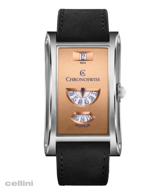 Chronoswiss Neo Digiteur Sand Stainless Steel Watch