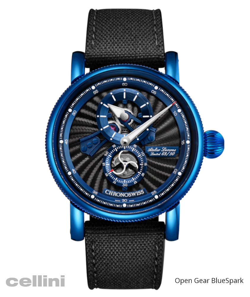 Chronoswiss Open Gear BlueSpark Watch