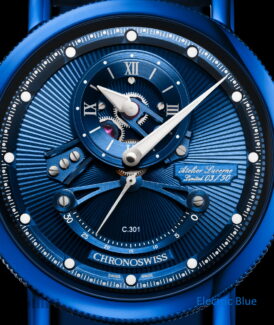 Chronoswiss - Open Gear ELECTRIC BLUE 6926-BLSI