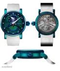 Chronoswiss Open Gear RESEC SNAKE Manufacture -CH 6924T.1 GRBL Titanium Watch
