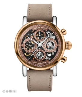 Chronoswiss - Opus Chronograph Dakar Sundown CH-7522.1S-BR Stainless Steel and Gold Watch