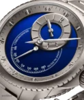 Chronoswiss PULSE ONE BLUE CH-6823T-BLS titanium watch