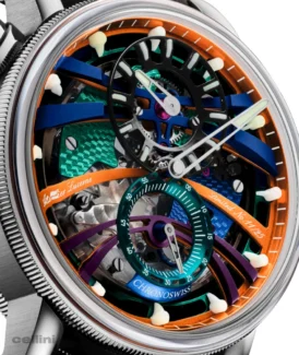 Chronoswiss Quarter REPEATER SCREAM Titanium Watch