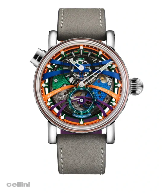 Chronoswiss Quarter REPEATER SCREAM Titanium Watch