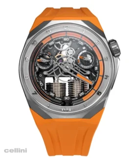 Chronoswiss S1 Titanium Orange Millesime Watch