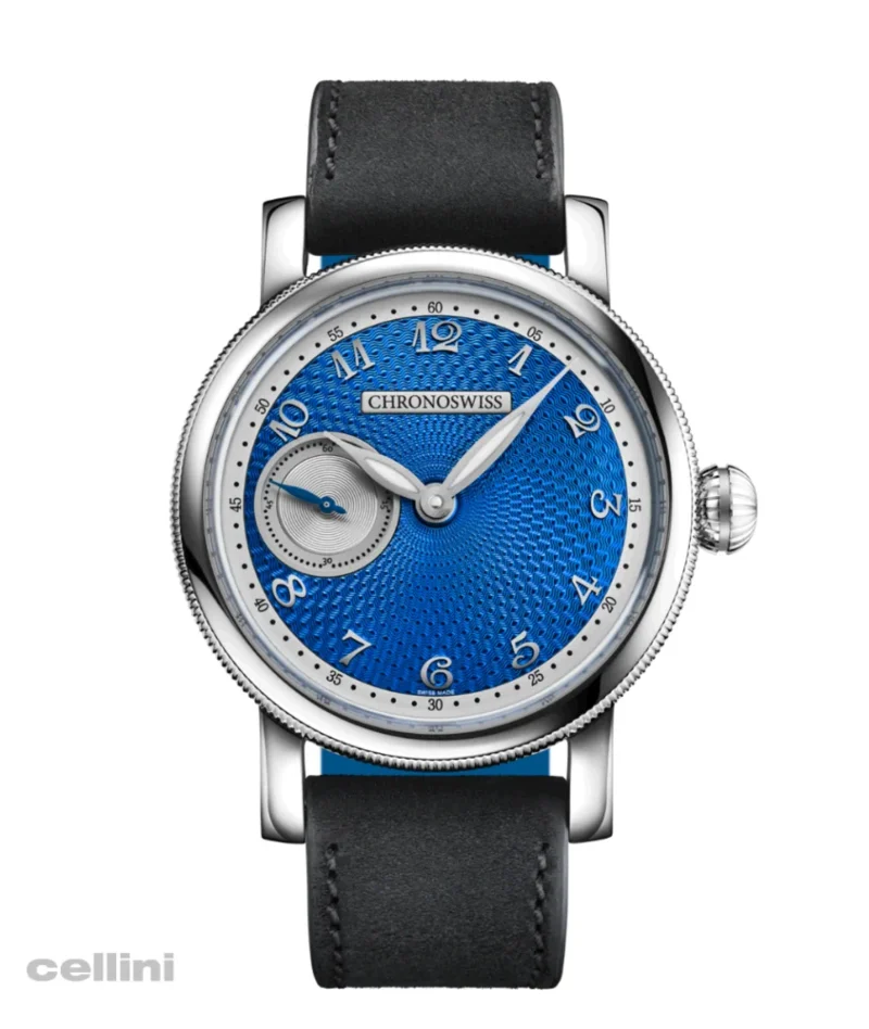 Chronoswiss SMALL SECOND Blue Orbit CH-8023.2-BLSI Stainless Steel Watch