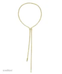 Crivelli - Necklace Yellow Gold And Diamond Bolo 5789NS