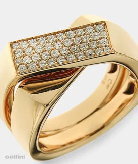Crivelli Rose Gold and Diamond Ring