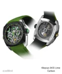 Cyrus Dice Lime Carbon Titanium Chronograph Watch
