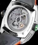Cyrus Dice Saffron Steel Watch