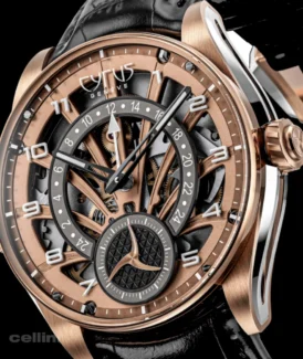 Cyrus Dominion GMT Rose Gold Watch
