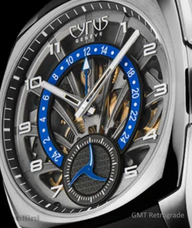 Cyrus - Klepcys GMT Retrograde watch