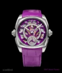 Cyrus - Klepcys GMT Royal Purple retrograde watch