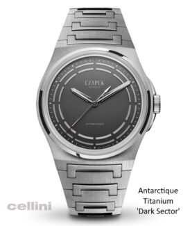 Czapek Antarctique Titanium 'Dark Sector'