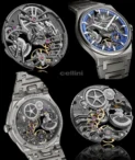 Czapek Antarctique Titanium Révélation Cosmic Blue watch