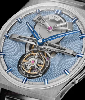 Czapek Antarctique Tourbillon Glacier blue watch