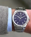 Czapek Antarctique Afterglow purple stainless steel watch