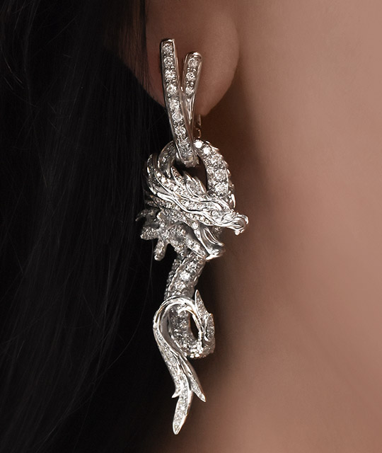 Circulos de Fuego Shanghai Earrings | CARRERA Y CARRERA | CELLINI JEWELERS