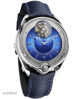 David Candaux DC7 Blue Hawk Titanium Watch