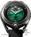 David Candaux DC7 Titanium Green Watch