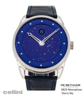 De Bethune DB25 Moonphase Starry Sky White Gold Watch