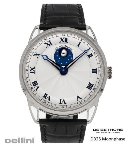 De Bethune DB25 Moonphase White Gold Watch