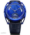 Debethune DB28xs Kind of Blue Tourbillon Titanium Watch