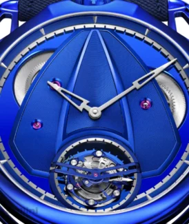 Debethune DB28xs Kind of Blue Tourbillon Titanium Watch