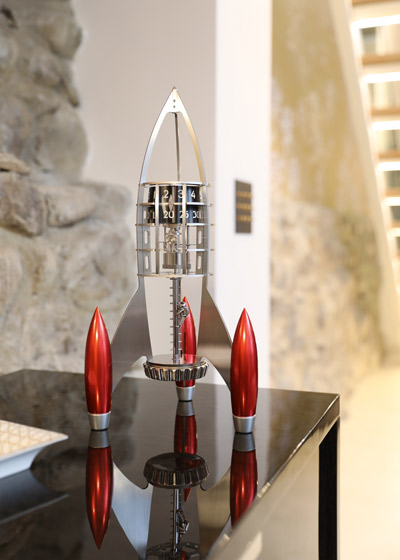Destination Moon Red by MB&F and L'Epée