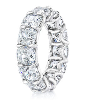 Cushion-Cut Diamond Eternity Band – Special Order