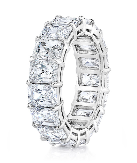 Radiant-Cut Diamond Eternity Band – Special Order