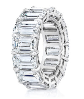 Emerald-Cut Diamond Eternity Band – Special Order