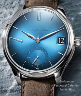 HM Endeavour Perpetual Calendar Funky Blue