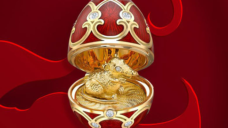 Faberge Chinese New Year locket
