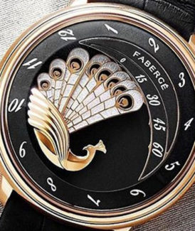 Faberge Peacock Rose Gold