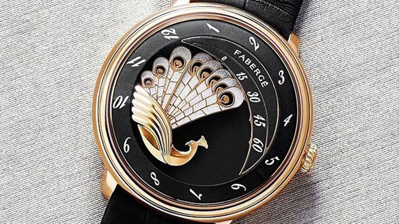 Faberge Peacock Rose Gold