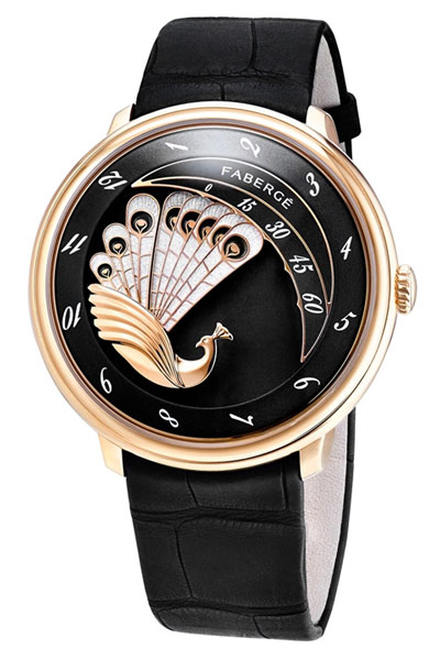 Faberge Peacock Rose Gold