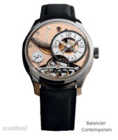 Greubel Forsy Balancier Contemporain Stainless Steel