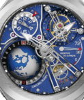 GF GMT Sport Blue dial CloseUp