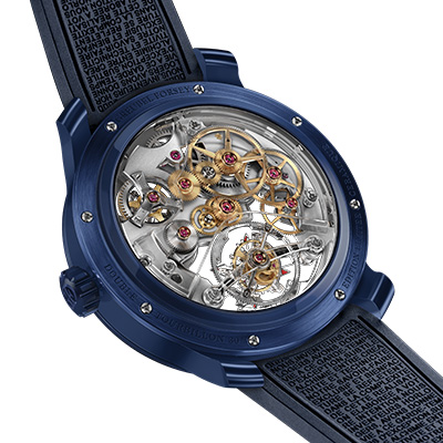 Greubel Forsey Double Tourbillon 30° Technique Blue Ceramic