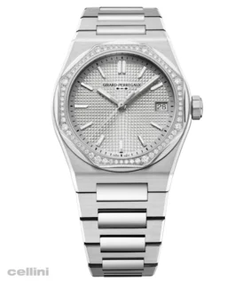 Girard-Perregaux Laureato FIFTY 36mm Stainless Steel and Diamond Watch