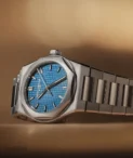 Girard Perregaux Laureato FIFTY 39mm BLUE 81008-11-3530 Stainless Steel Watch