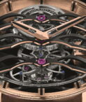 Girard-Perregaux GP Tourbillon with 3 Flying Bridges - Pink Gold CloseUp