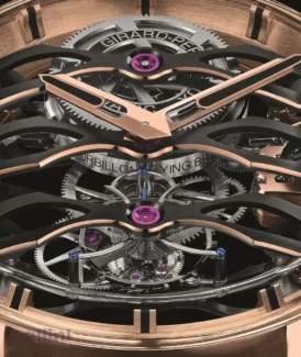 Girard-Perregaux GP Tourbillon with 3 Flying Bridges - Pink Gold watch