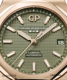 Girard-Perregaux Laureato Rose Gold Sage Green 81010-52-3333-1CM_ Watch