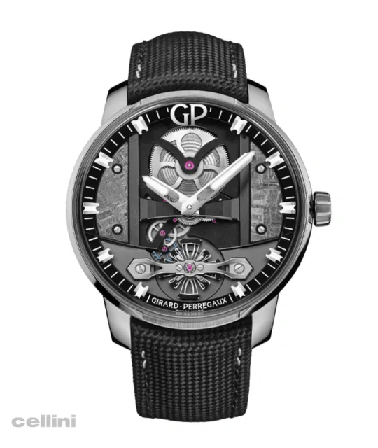 Girard-Perregaux Free Bridge Meteorite watch