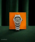 Girard-Perregaux Laureato 38mm Sage Green Stainless steel watch