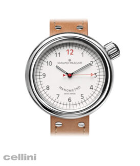 Giuliano Mazzuoli Manometro Compressed Polished Watch