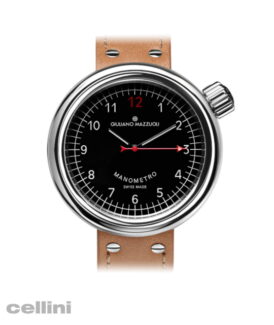 Giuliano Mazzuoli Manometro Compressed Polished Watch